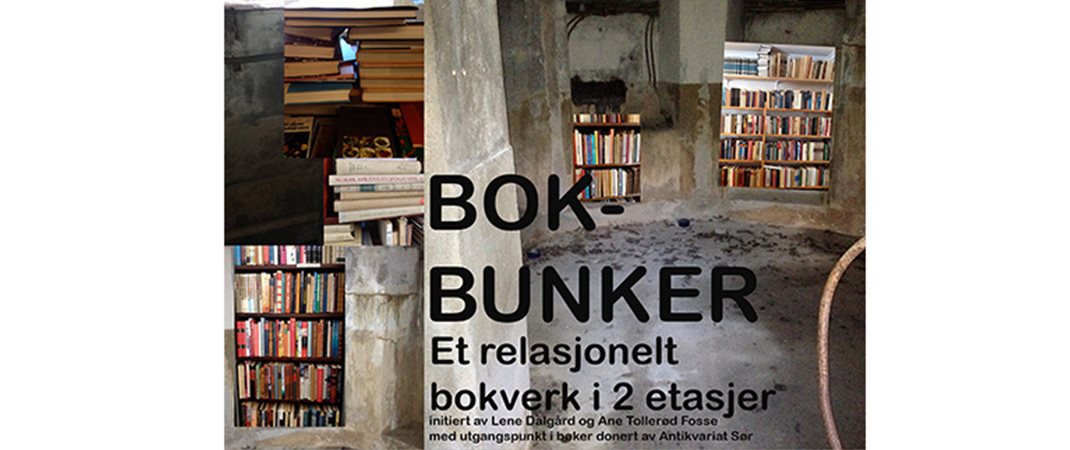 BOK-BUNKER  et relasjonelt bokverk i 2 etasjer 